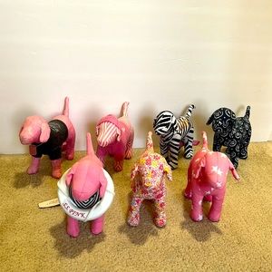 Victoria secret 7 pink dogs